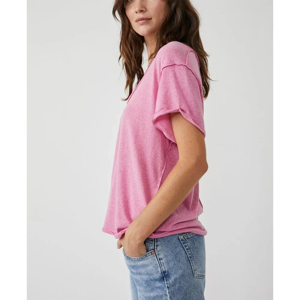 FREE PEOPLE Dylan Tee / Aurora - Picture 2 of 6